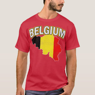 Belgium Distressed T-Shirt