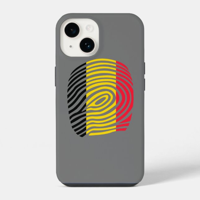 Belgium DNA iPhone Case (Back)