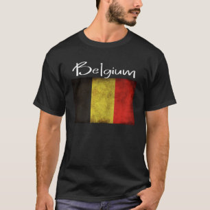 Belgium Flag Belgian Belgium for women men T-Shirt