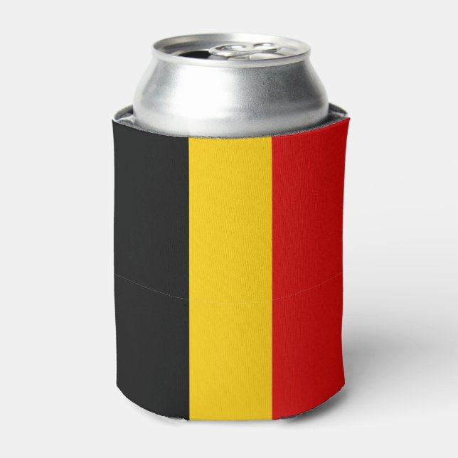 Belgium flag can cooler (Can Front)