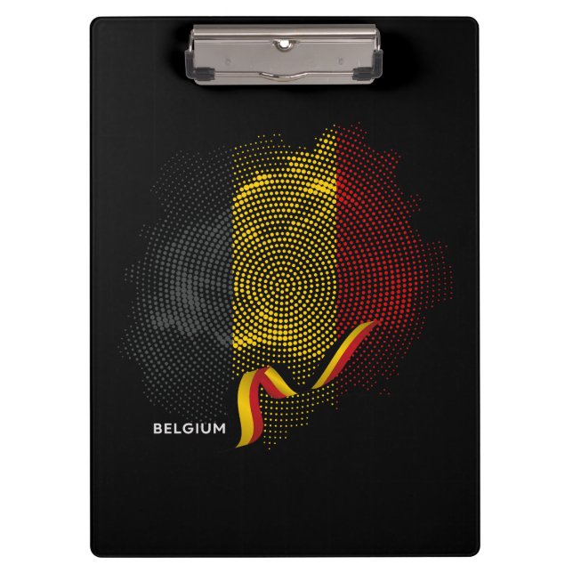 Belgium Flag Clipboard (Front)