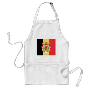 Belgium Flag & COA Standard Apron