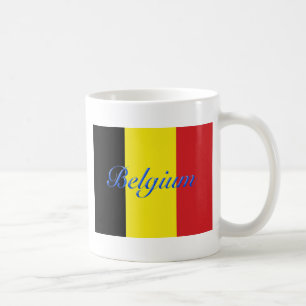 Belgium flag coffee mug
