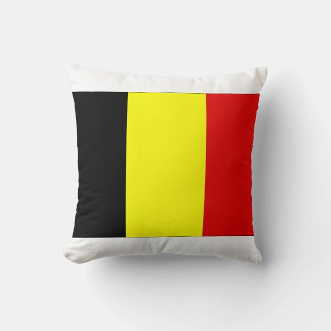 Belgium Flag Cushion (Front)