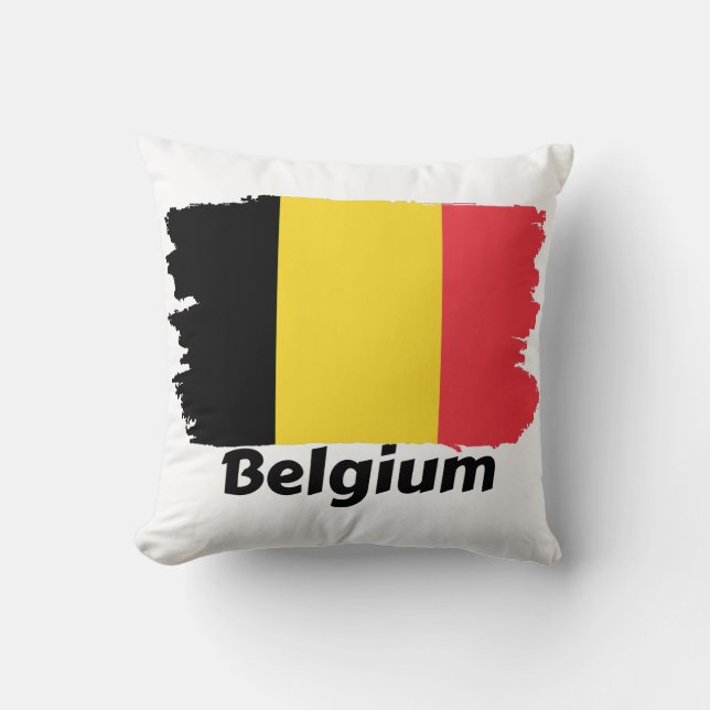 Belgium Flag Cushion (Front)