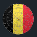 Belgium Flag Dartboard<br><div class="desc">Belgium Flag</div>