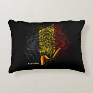 Belgium Flag Decorative Cushion