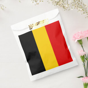 Belgium flag favour bags