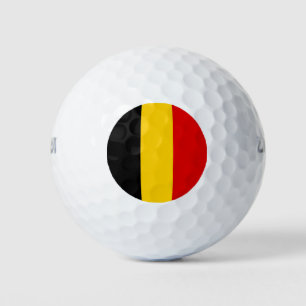 Belgium flag golf balls