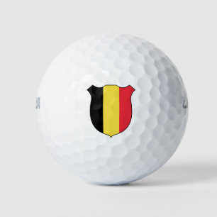 Belgium Flag Grand Patriotic Golf Balls