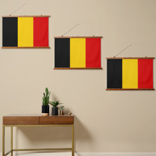 Belgium flag hanging tapestry