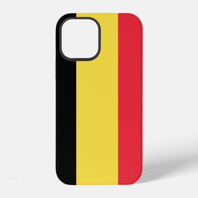 Belgium flag iPhone case (Back)