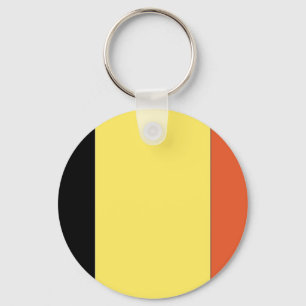 Belgium Flag Key Ring