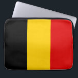 Belgium flag laptop sleeve<br><div class="desc">An ideal gift for all those who are patriotic of their country!</div>