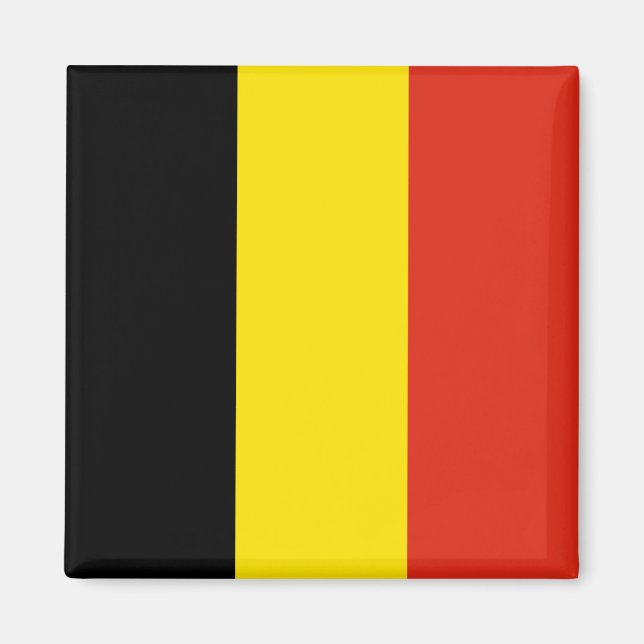 Belgium Flag Magnet (Front)