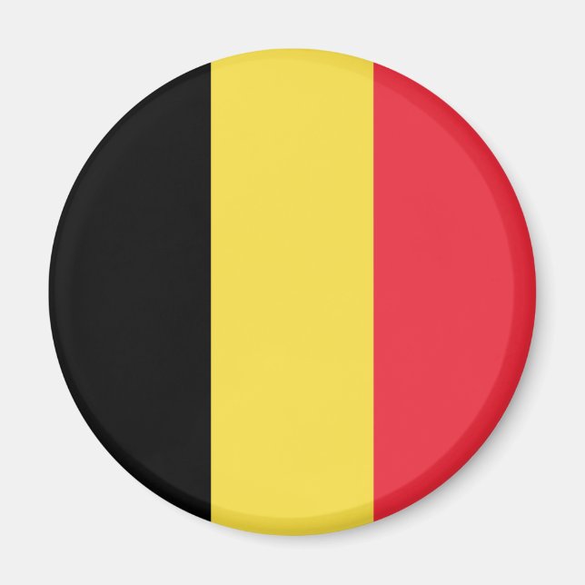 Belgium Flag Magnet (Front)