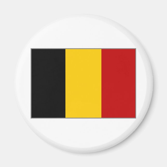 Belgium Flag Magnet (Front)