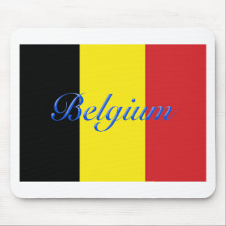 Belgium flag mouse mat