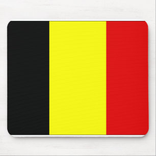Belgium flag mouse mat