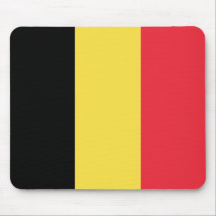 Belgium Flag Mouse Mat