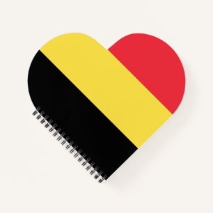 Belgium Flag Notebook