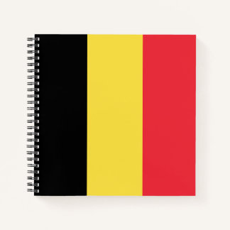 Belgium Flag Notebook