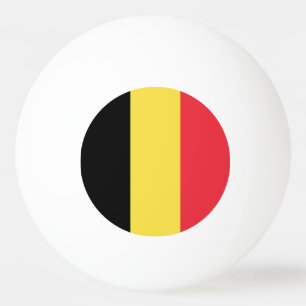 Belgium Flag Ping Pong Ball