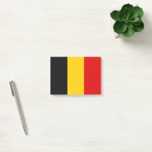 Belgium flag post-it notes