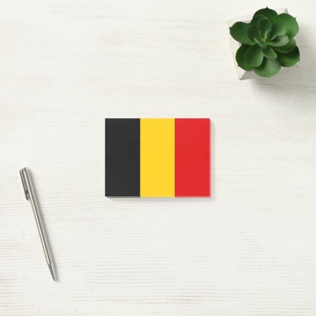 Belgium flag post-it notes (Office)