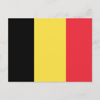 Belgium Flag Postcard