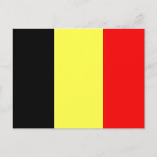 Belgium Flag Postcard