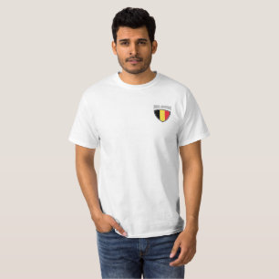 Belgium Flag Shield T-Shirt