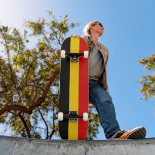 Belgium flag skateboard