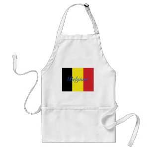 Belgium flag standard apron