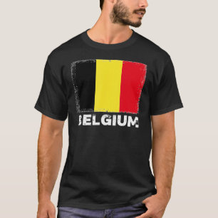 Belgium Flag   Support Belgian People Women Men   T-Shirt