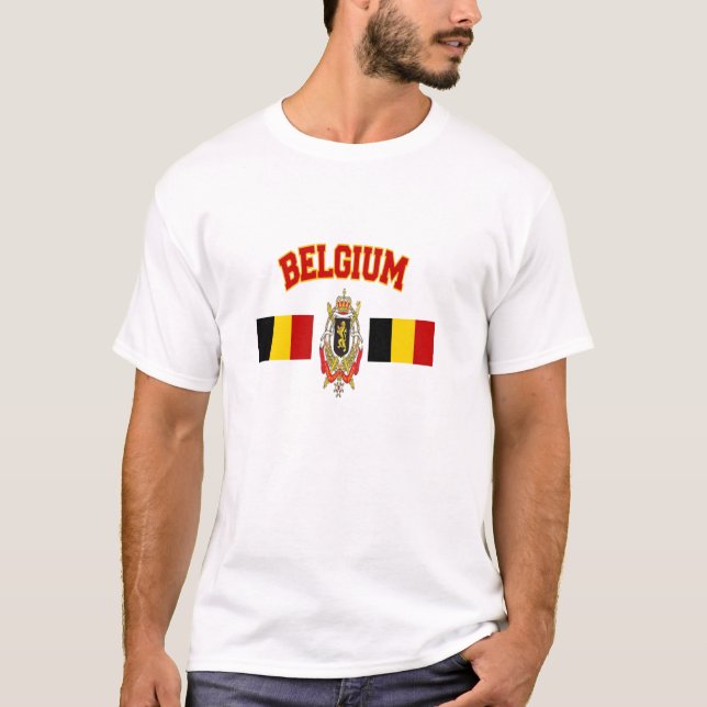 Belgium Flag T-shirt (Front)