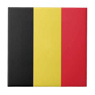 Belgium Flag Tile