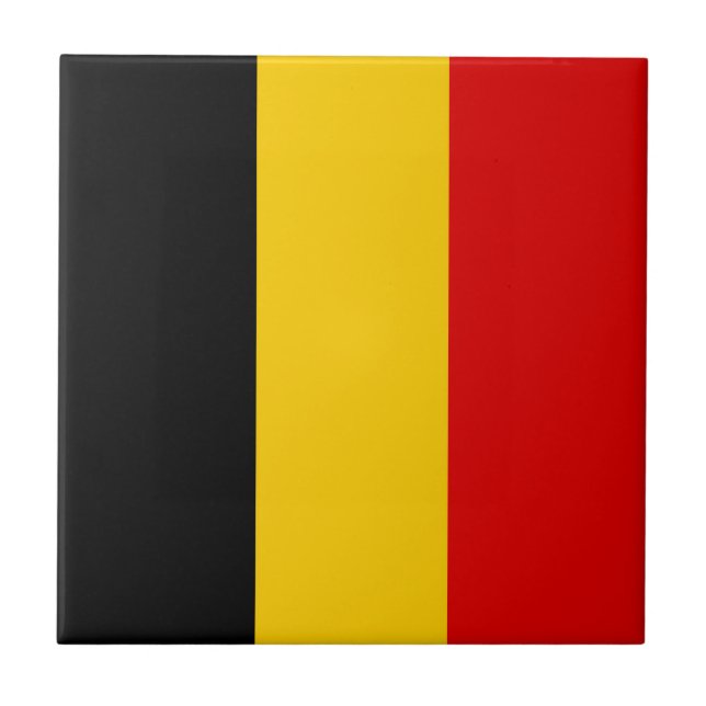 Belgium flag tile (Front)