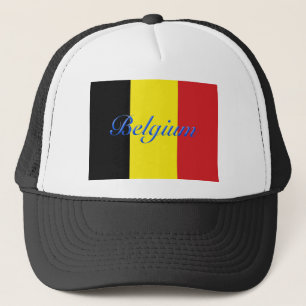 Belgium flag trucker hat