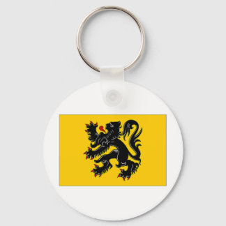 Belgium Flemish Region Flag Key Ring