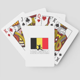 Belgium Football Soccer National Team Playing Cards