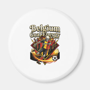 Belgium Goal Energy Skeleton Striker Nations Bold Magnet