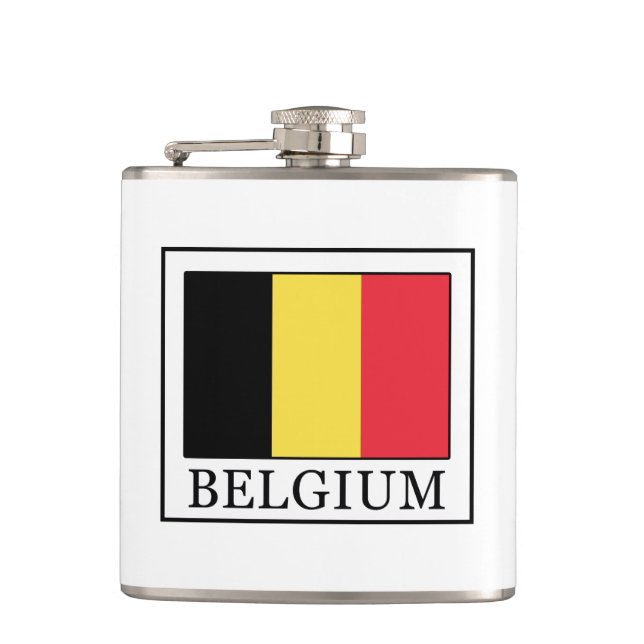 Belgium Hip Flask (Front)