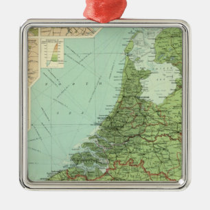 Belgium & Holland Metal Tree Decoration
