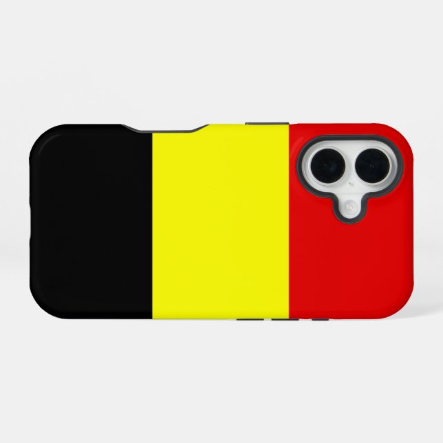 Belgium iPhone 16 Case (Back Horizontal)