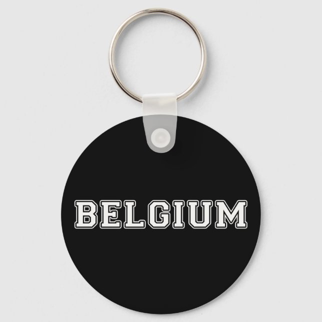 Belgium Key Ring (Front)