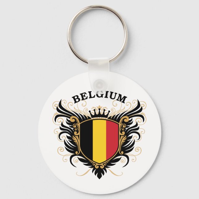 Belgium Key Ring (Front)