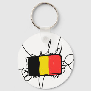 belgium key ring
