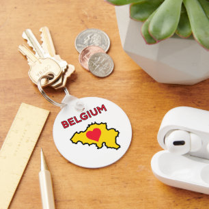 Belgium Key Ring