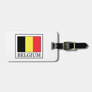 Belgium Luggage Tag